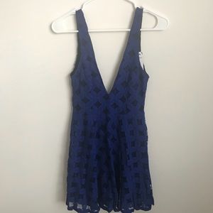 Royal blue dress. Size XS.